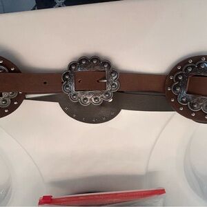 Brand new women’s extra large Shyanne concho belt with tags never worn